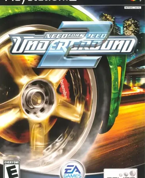 Need for speed - underground 2 ps2 cover