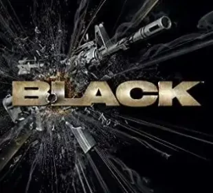 Black PS2 Cover