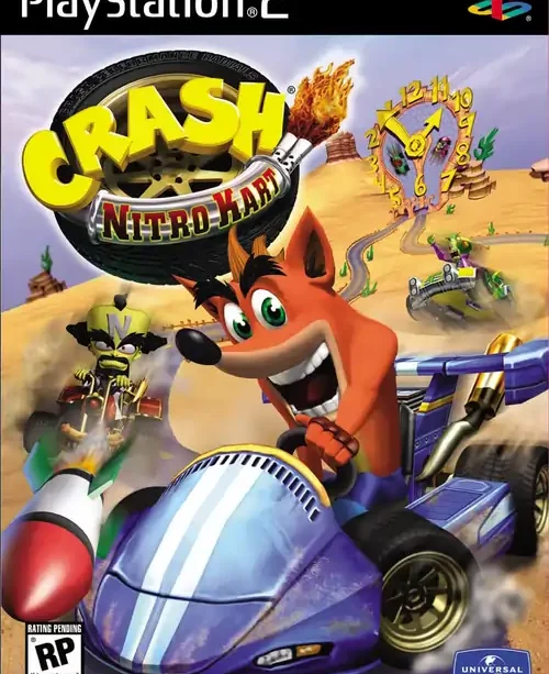 Crash Nitro Kart PS2 COVER