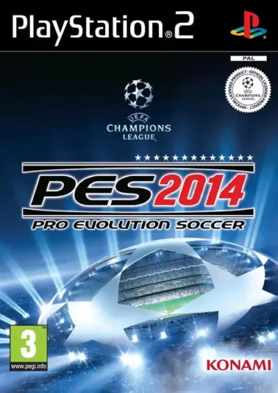 PES 14 PS2 COVER