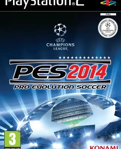 PES 14 PS2 COVER