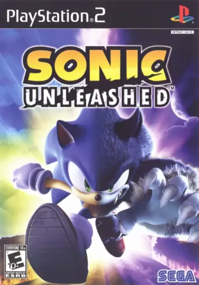 Sonic Unleashed PS2 Cover