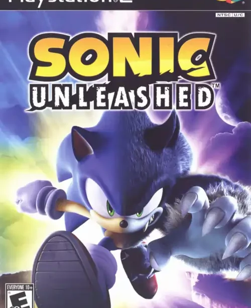Sonic Unleashed PS2 Cover