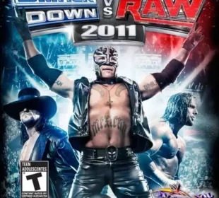 WWE 2011 PS2 COVER