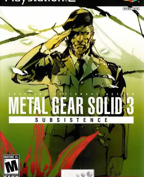 metal gear solid 3 subsistence cover