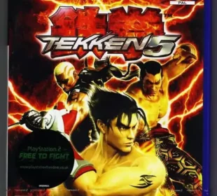 Tekken 5 PS2 Cover