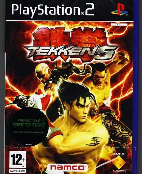 Tekken 5 PS2 Cover