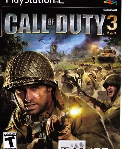 Call Of Duty 3 PS2 Cover