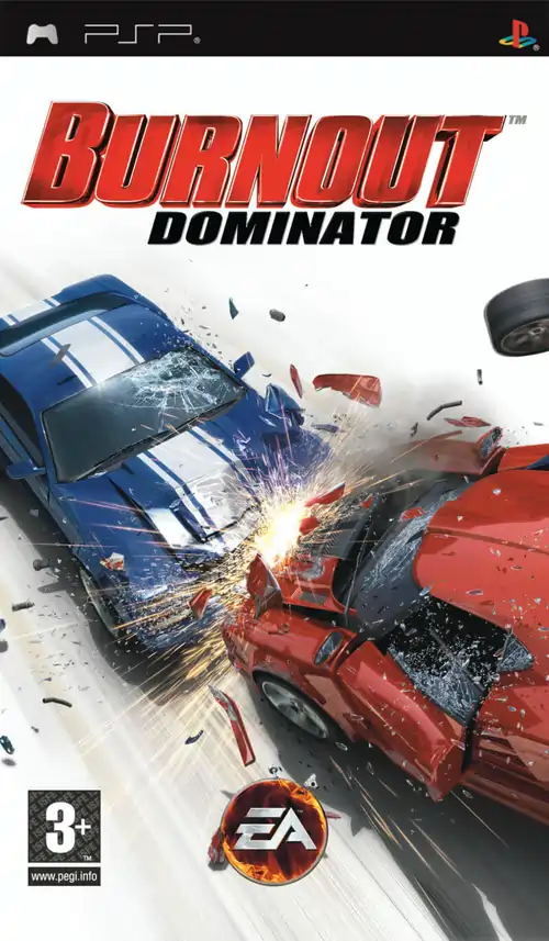 Burnout Dominator PSP Cover