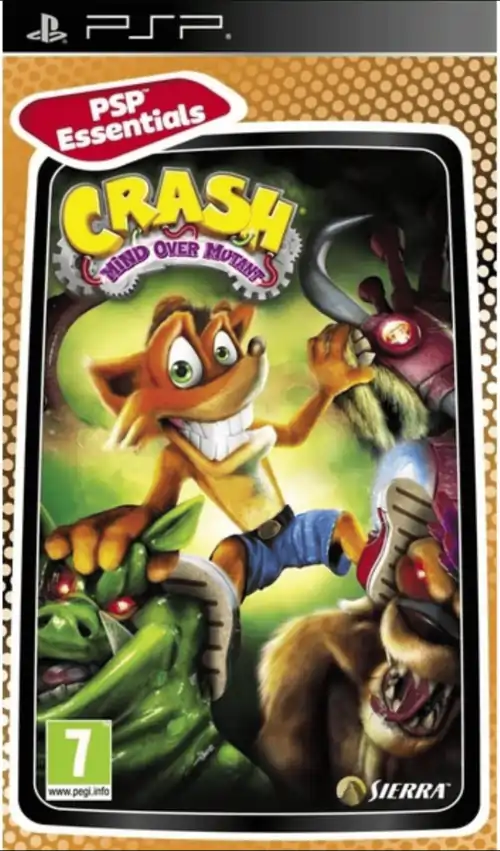 Crash Mind Over Mutant PSP Cover