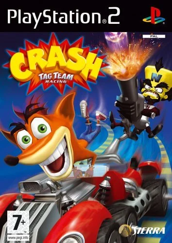 Crash Tag Team Racing Cover