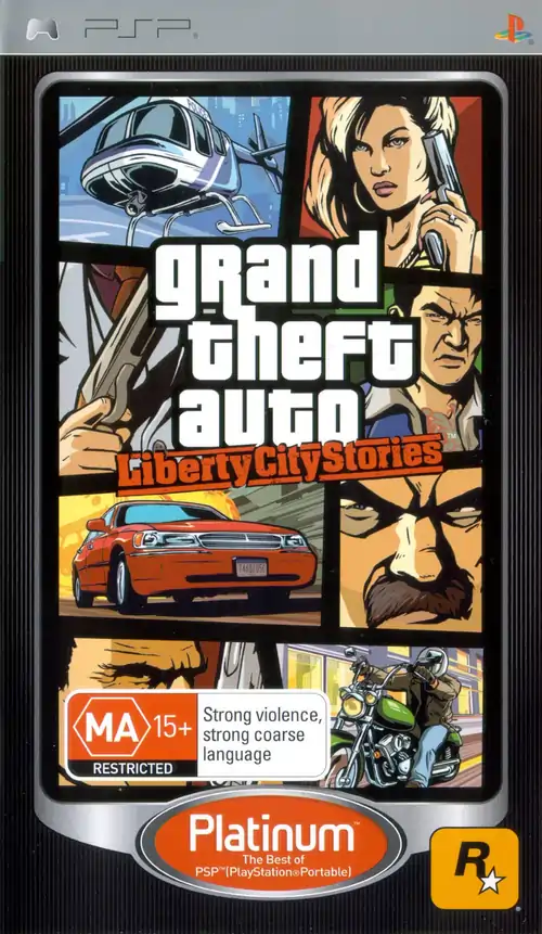 GTA Liberty City Stories PSP Cover