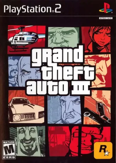 Grand Theft Auto III PS2 Cover