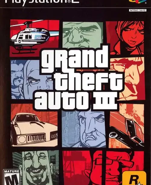 Grand Theft Auto III PS2 Cover