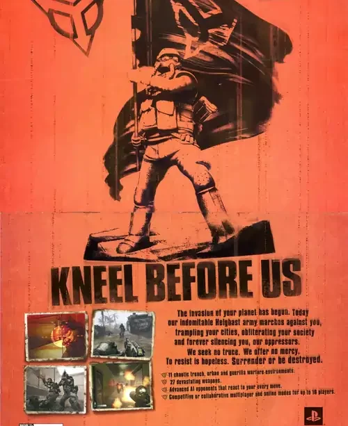 Killzone PS2 Cover