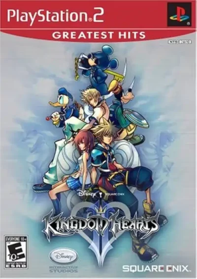 Kingdom Hearts II PS2 Cover