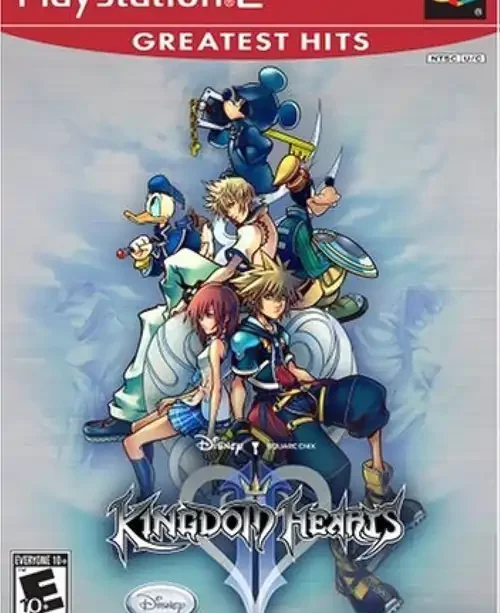 Kingdom Hearts II PS2 Cover