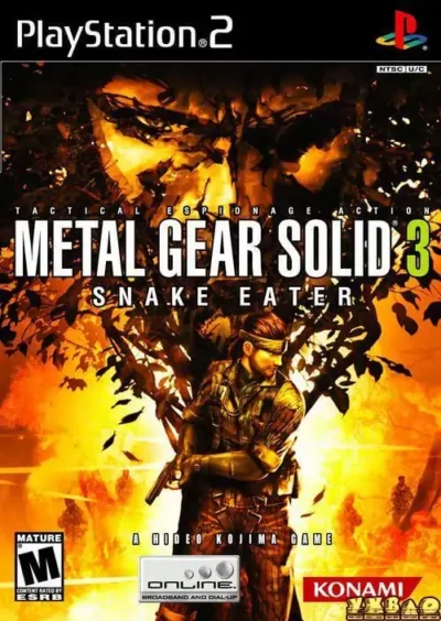 Metal Gear Solid 3 Snake Eater PS2 ISO