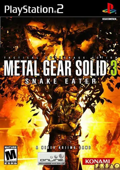 Metal Gear Solid 3 Snake Eater Cover