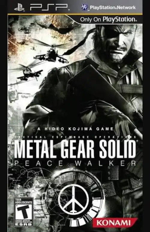 Metal Gear Solid – Peace Walker PSP Cover