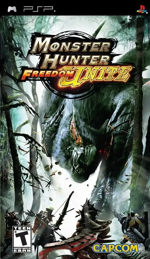 Monster Hunter Freedom Unite PSP Cover