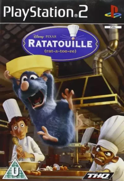 Ratatouille PS2 Cover