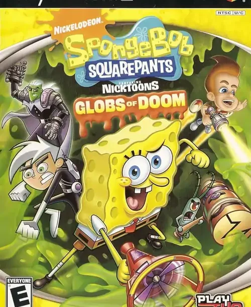 SpongeBob: Globs of Doom PS2 Cover
