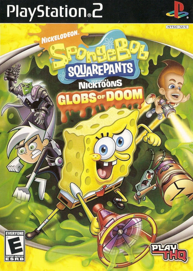 SpongeBob SquarePants featuring Nicktoons: Globs of Doom Cover