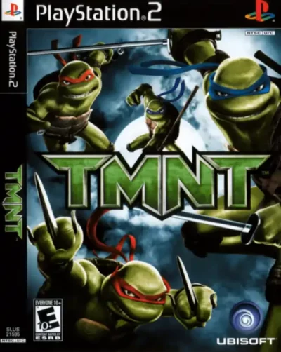 TMNT PS2 Cover