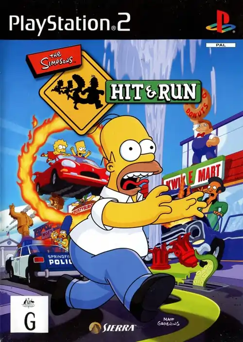 The Simpsons – Hit & Run Cover