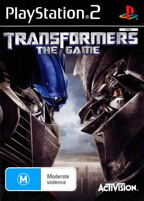 Transformers PS2 Cover