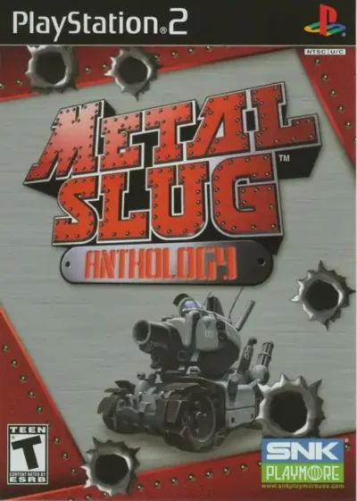 metal slug anthology PS2 Cover