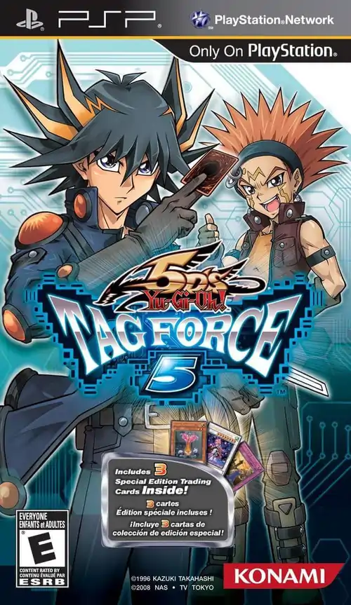 Yu-Gi-Oh! 5D's Tag Force 5 PSP Cover