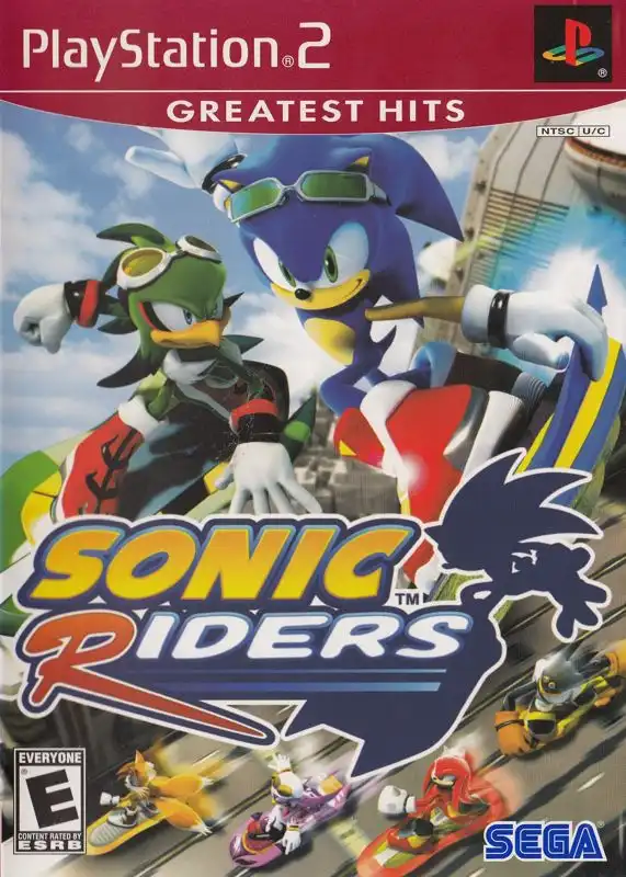 Sonic Riders PS2 Cover