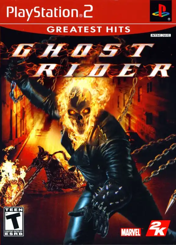 Ghost Rider PS2 Cover