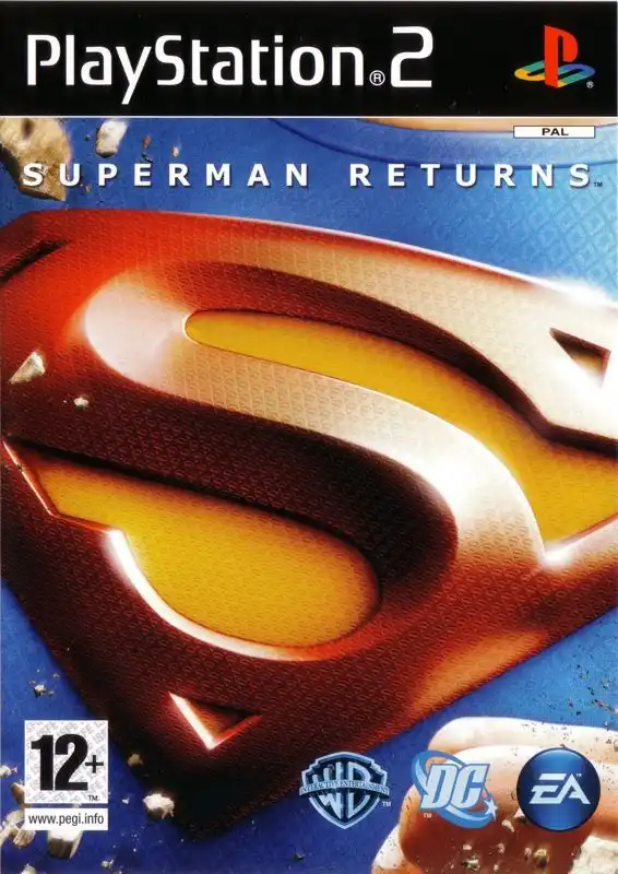 Superman Returns PS2 Cover