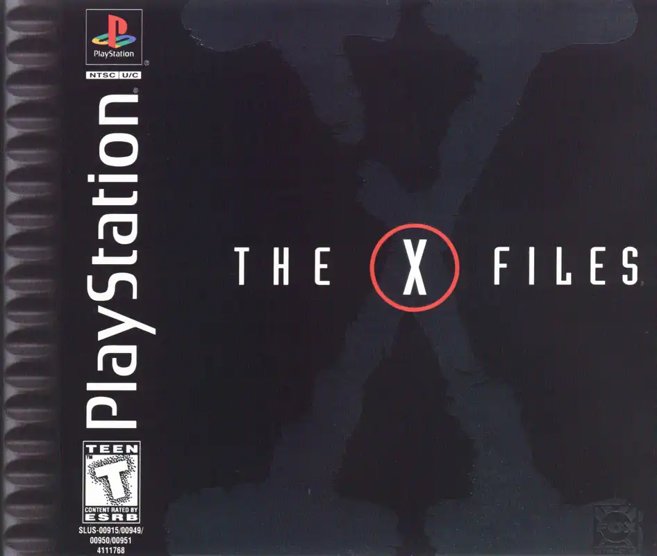The X-Files PS1 Cover