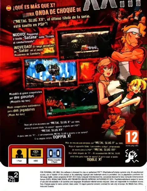 Metal Slug XX