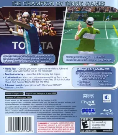 Virtua Tennis 3