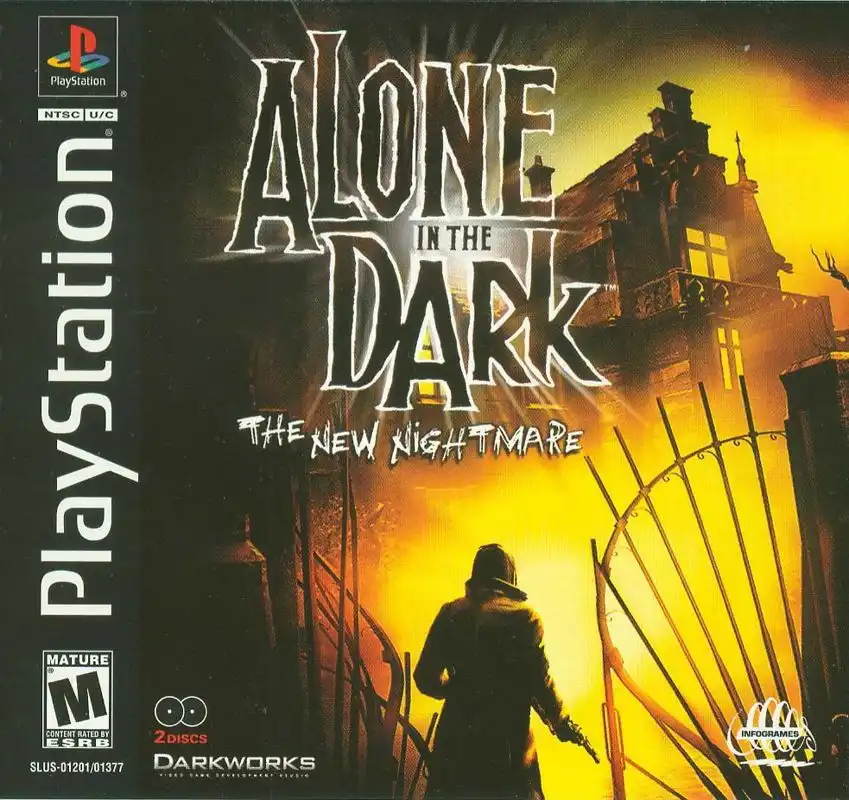 Alone in the Dark PS1 Cover