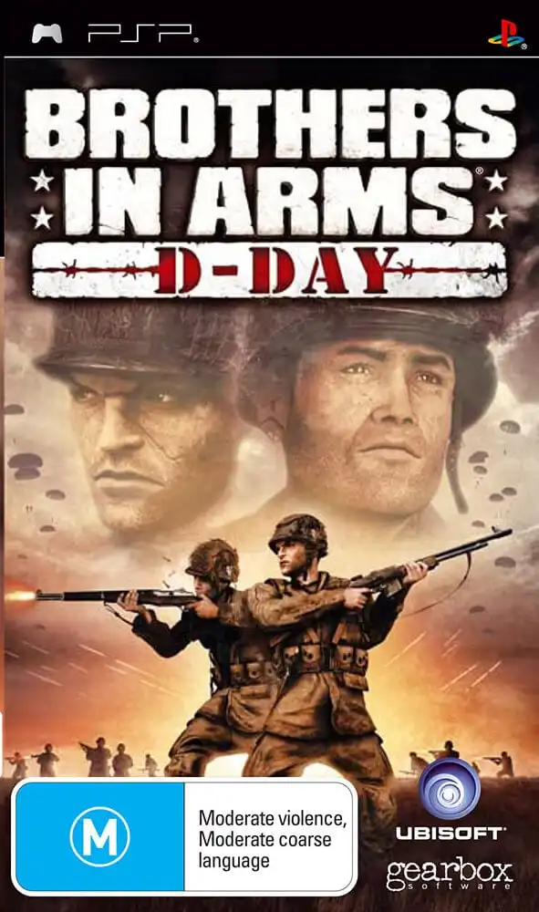 Brothers in Arms – D-Day PSP Cover