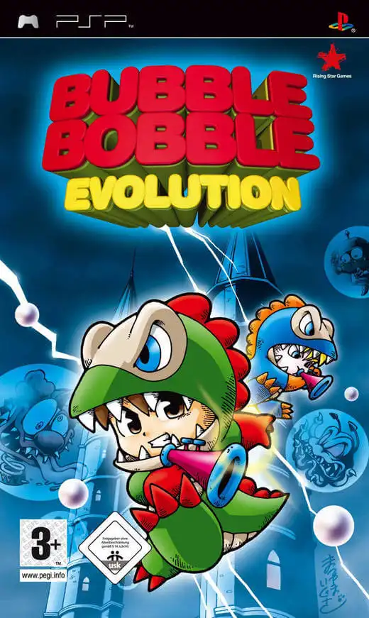 Bubble Bobble – Evolution PSP Cover