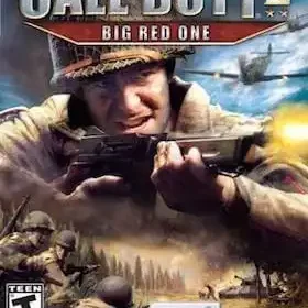 Call of Duty 2 – Big Red One PS2 Cover