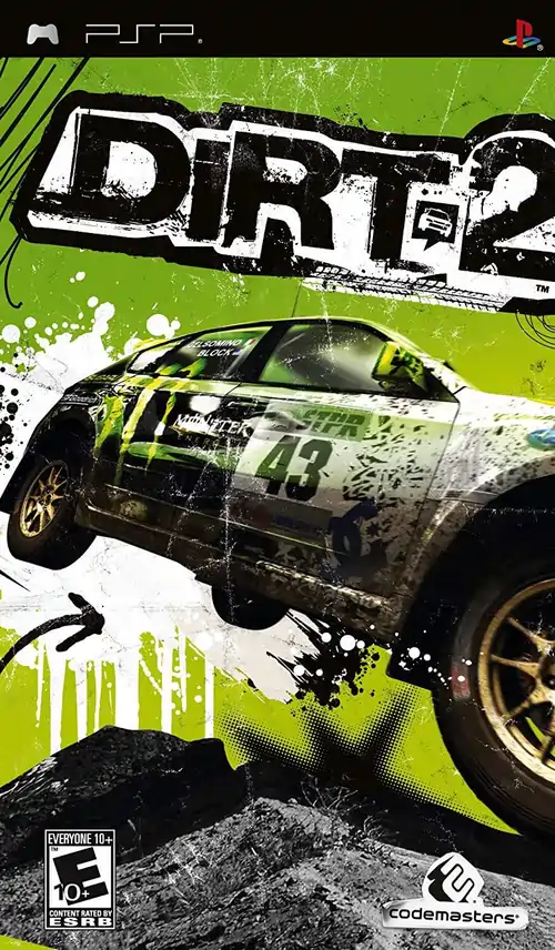 Colin McRae – DiRT 2 PSP Cover