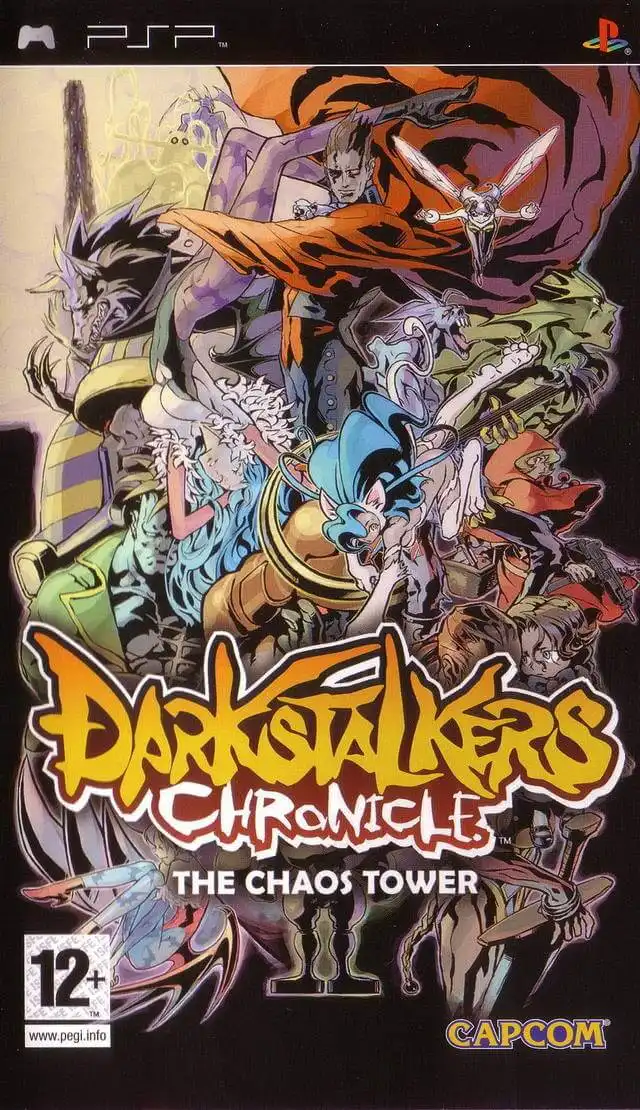 Darkstalkers Chronicle – The Chaos Tower PSP Cover