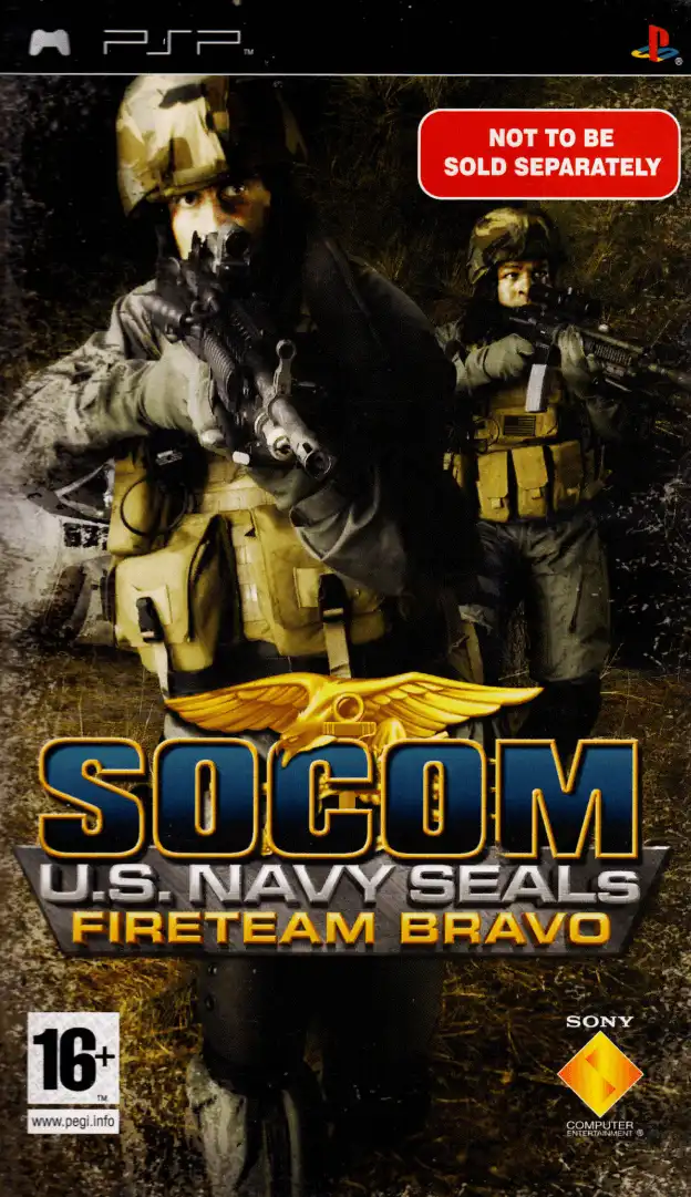 SOCOM US Navy SEALs Fireteam Bravo PSP Cover