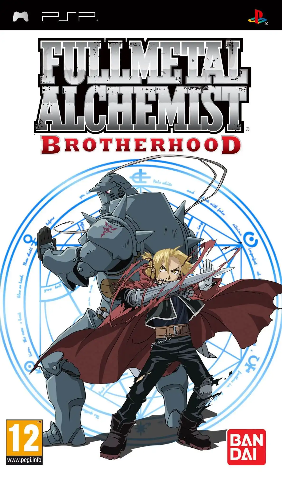 FullMetal Alchemist – Brotherhood PSP Cover