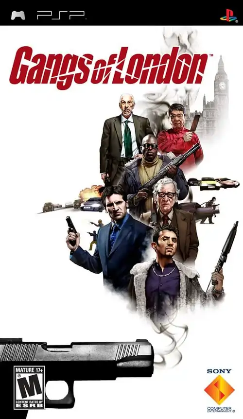 Gangs of London PSP Cover