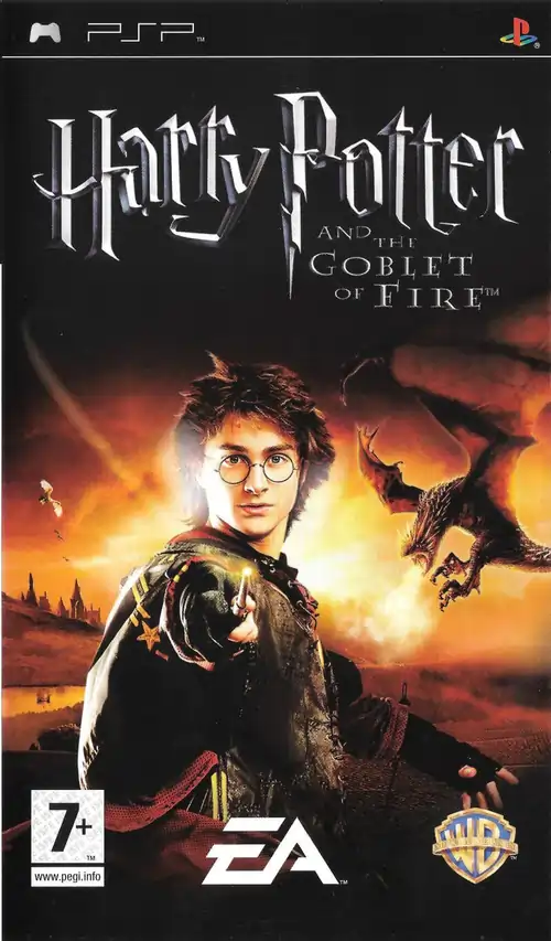 Harry Potter and the Goblet of Fire PSP Cover