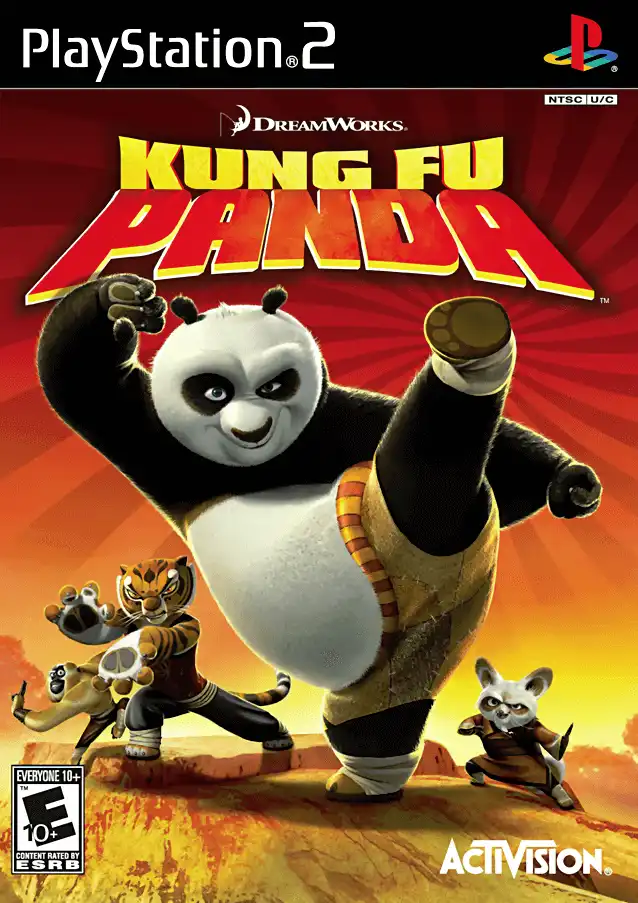 Kung Fu Panda PS2 Cover